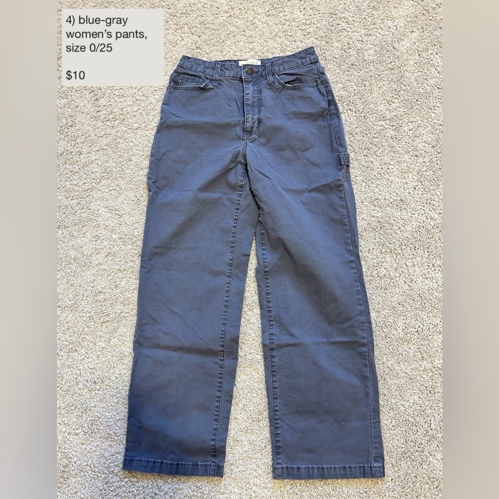Universal Thread Blue-Gray Women's Pants